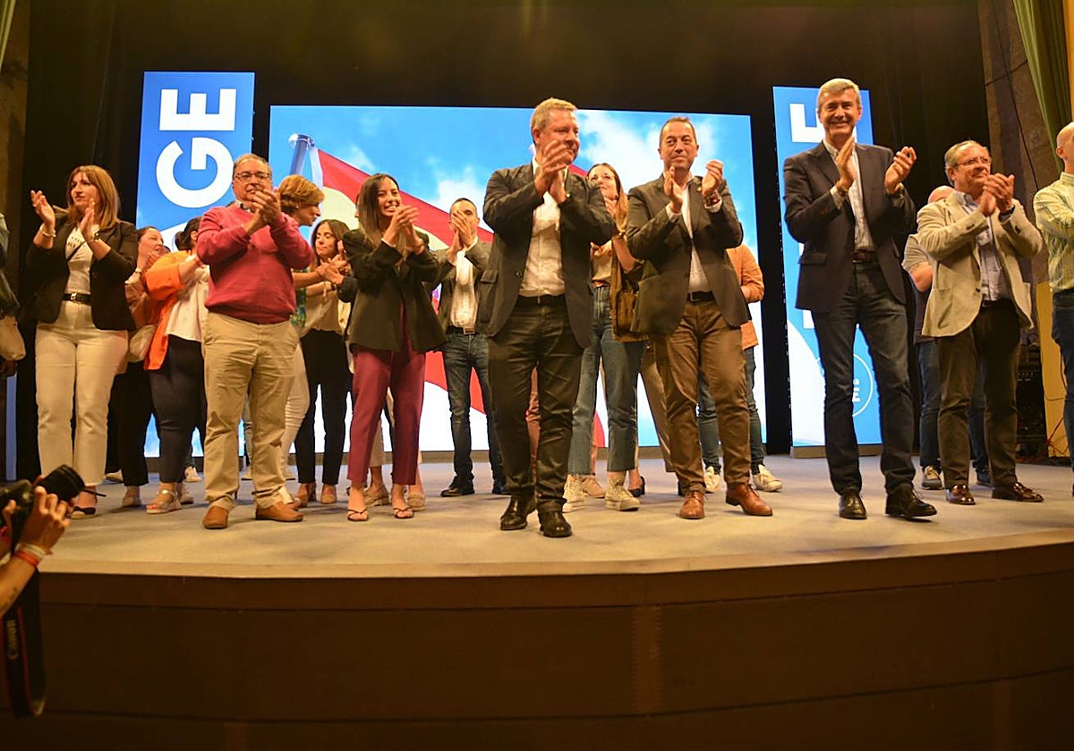 García-Page durante su comparecencia en la localidad de Torrijos