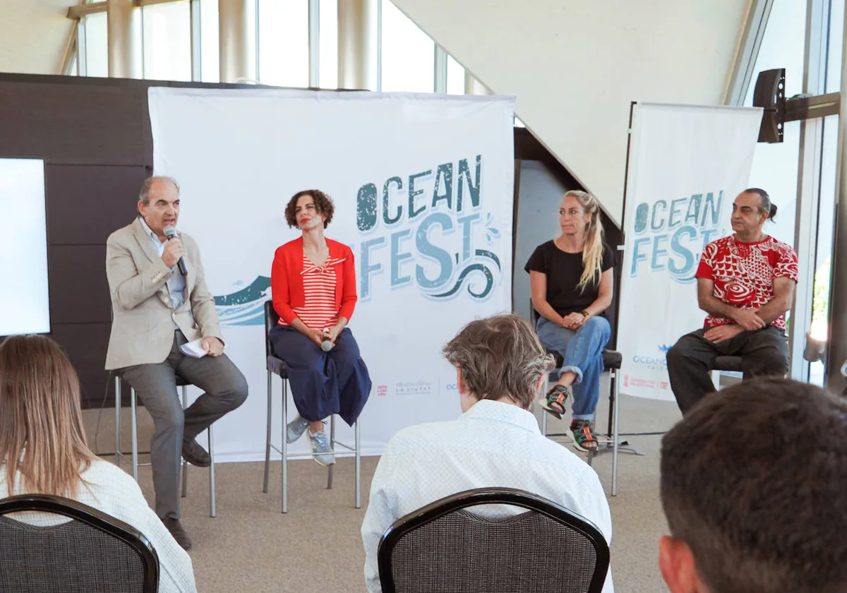 Imagen de la presentación del OceanFest en el Oceanogràfic de Valencia