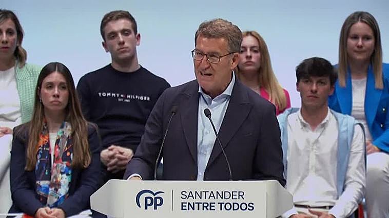 Núñez Feijóo: "Debemos pedirle el voto a los socialistas avergonzados de los que está haciendo Pedro Sánchez en nombre del Partido Socialista"