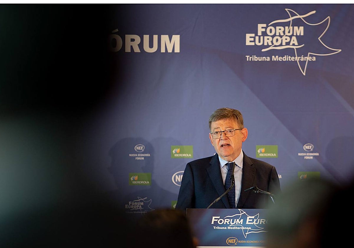 Imagen de Ximo Puig tomada este viernes en Valencia