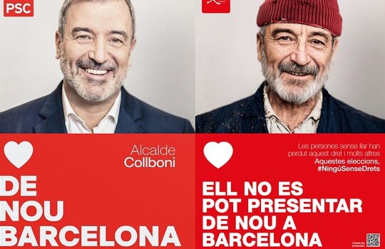 Jaume Collboni, candidato del PSC a la alcaldía de Barcelona