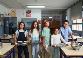 Los escolares retan en 'El comedor electoral' a los ganadores del 28M a comer en sus colegios el día después de las elecciones
