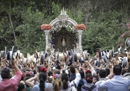El paso de las hermandades del Rocío por el Vado de Quema, en directo