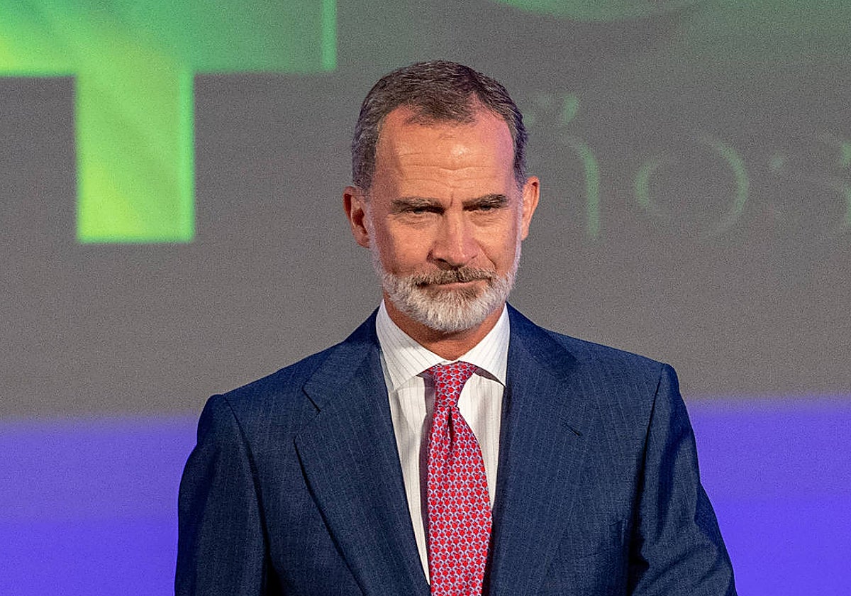 Felipe VI, en un acto de su agenda semanal