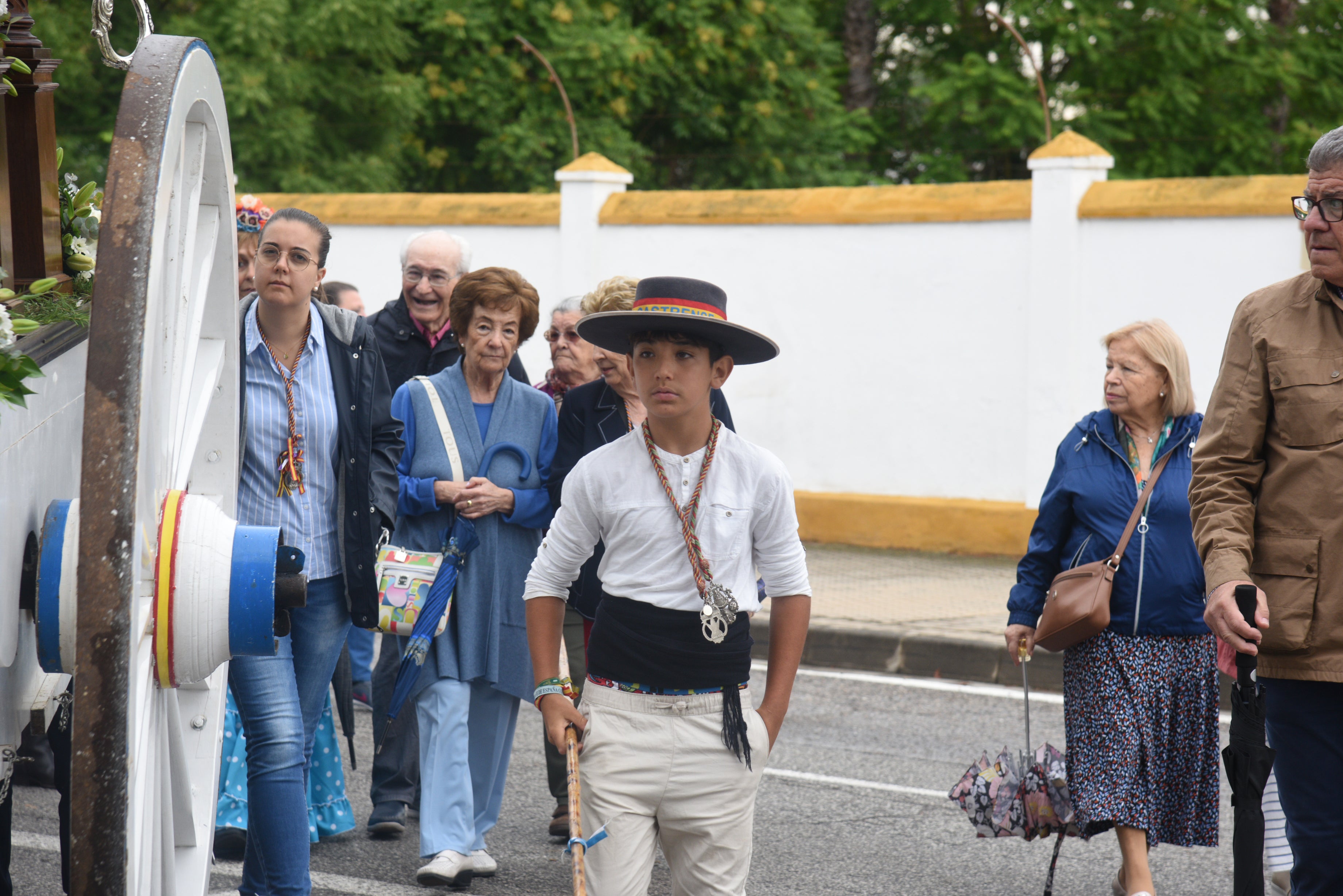 Salida del Rocío Castrense con Montequinto