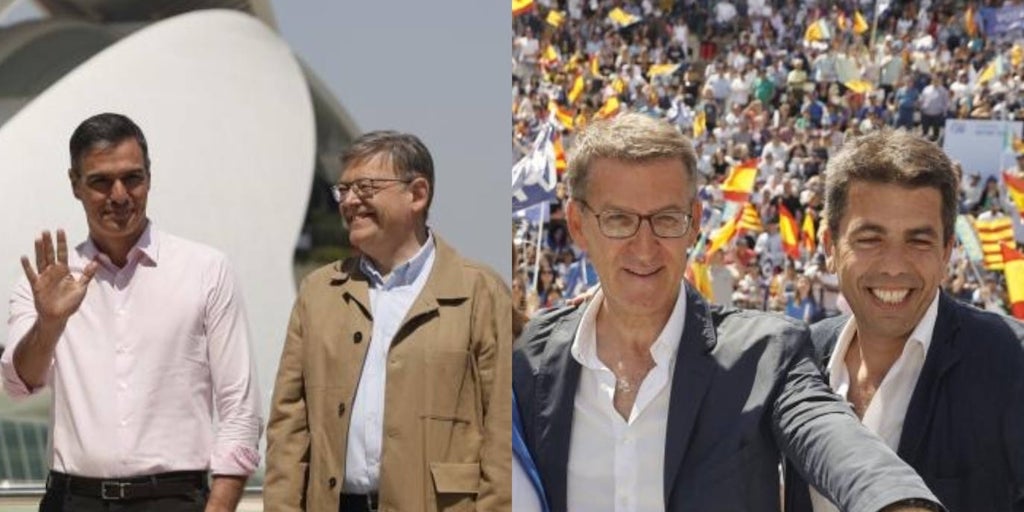 El PP y el PSOE se la juegan en la Comunidad Valenciana en un 28M que ...