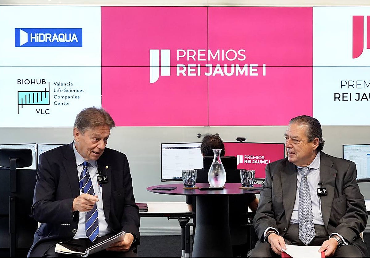 Imagen de Javier Quesada y Vicente Boluda tomada este martes