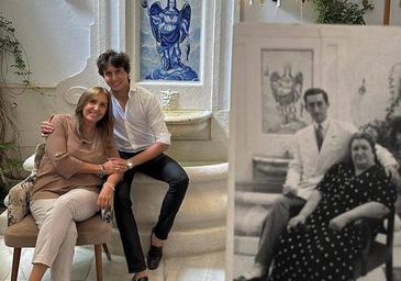 Roca Rey y su madre emulan a Manolete y Doña Angustias en la famosa foto de su casa en Córdoba