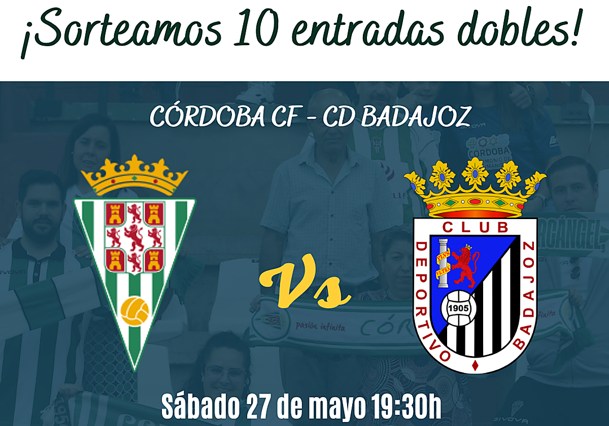 Infografía del partido del Córdoba para este fin de semana