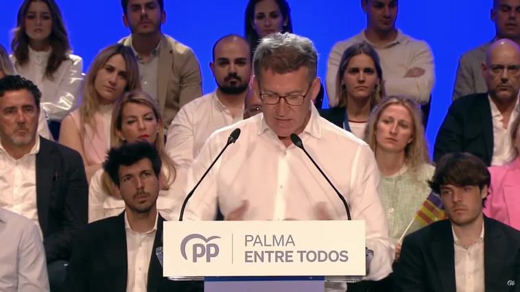 Feijóo acusa a Sánchez de "abusar de las instituciones" y buscar gobernar tras perder