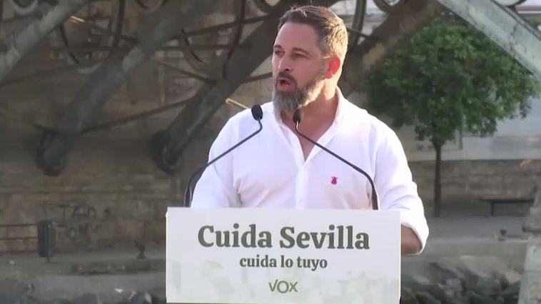 Abascal cree que el PSOE ha hecho "una apuesta" esta campaña para recopilar todos los delitos