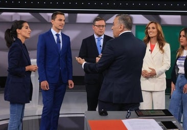 El rifirrafe por la colleja de Florentino Pérez a Almeida y el dardo de Monasterio a García: las anécdotas del último debate en Madrid