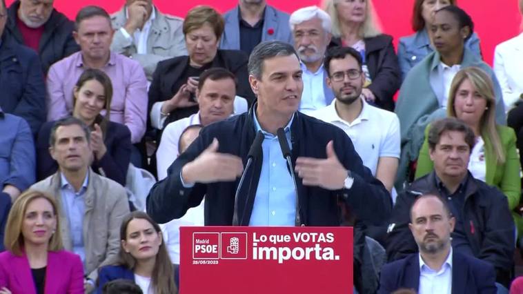 Sánchez llama a concentrar en el PSOE el voto de la izquierda en Madrid