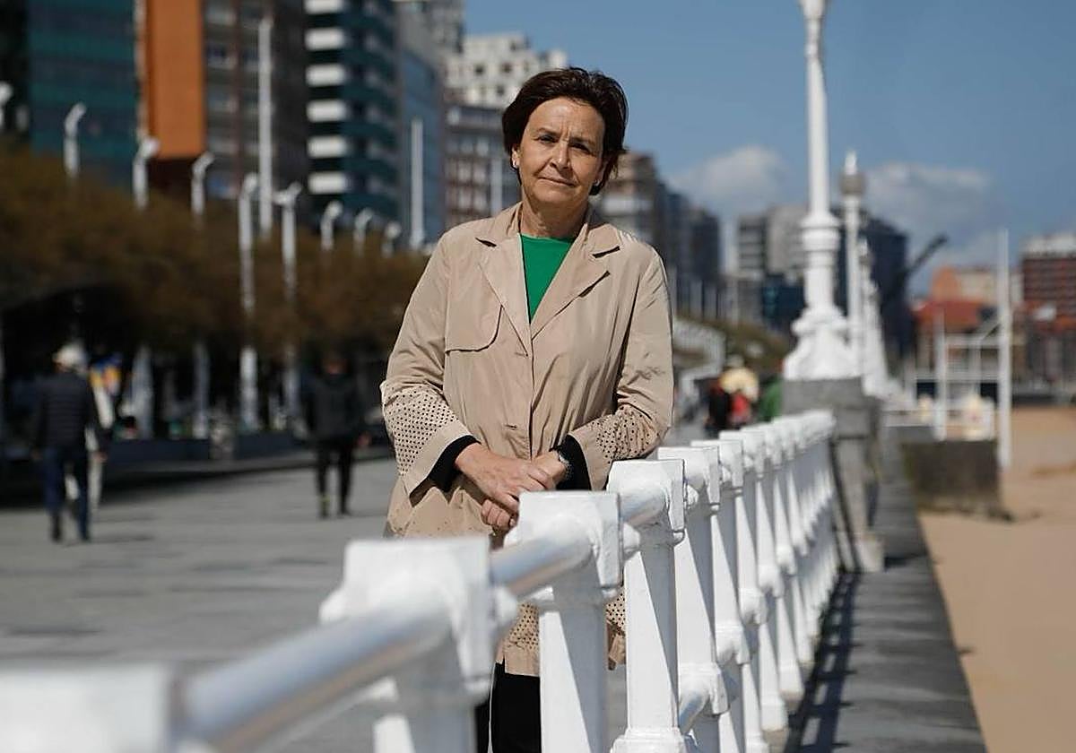 La presidenta de Foro Asturias y candidata a la alcaldía de Gijón el 28M, Carmen Moriyon