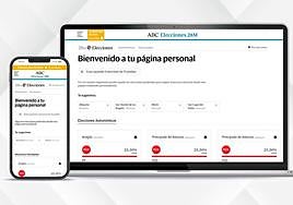 'Mis elecciones': tu página personalizada de ABC para seguir el escrutinio de los municipios y autonomías que te interesan