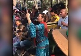 El Rocío 2023: Erika Leiva emociona a los romeros de Triana con una impresionante versión de 'Que no daría yo'