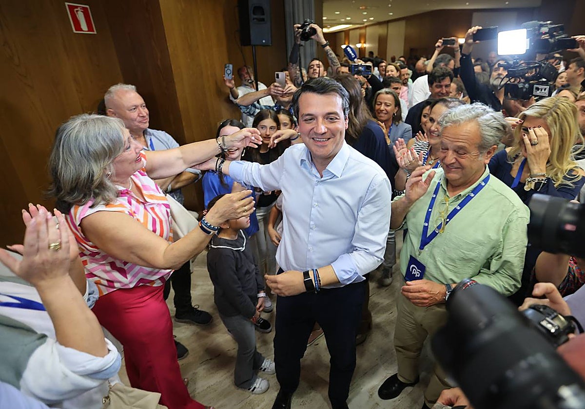Imagen de la noche electoral del PP en el hotel Córdoba Center