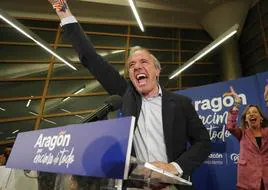 Azcón y Vox superan la mayoría absoluta para desbancar a Lambán y su cuatripartito
