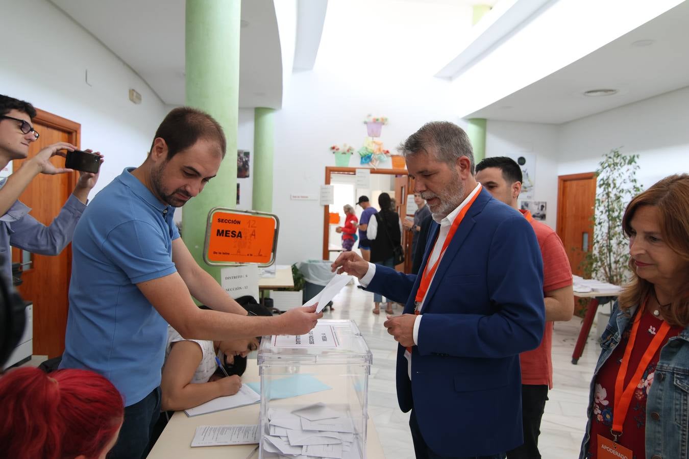 Las votaciones de los candidatos de Córdoba, en imágenes