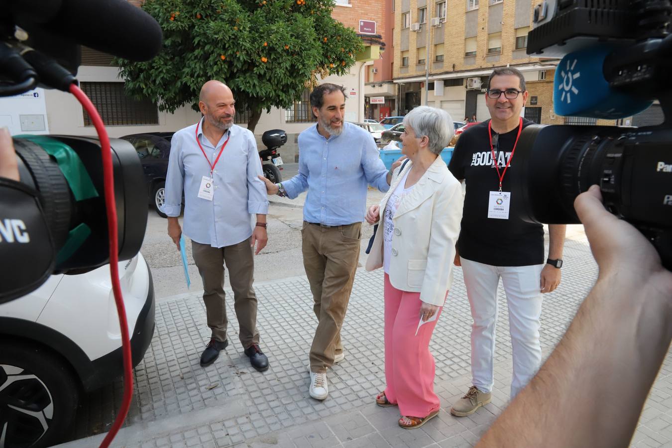 Las votaciones de los candidatos de Córdoba, en imágenes