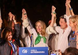 El PP y Vox suman en Extremadura