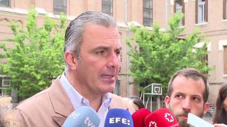 Ortega Smith: "Hoy es un día grande para los que creemos en la libertad"