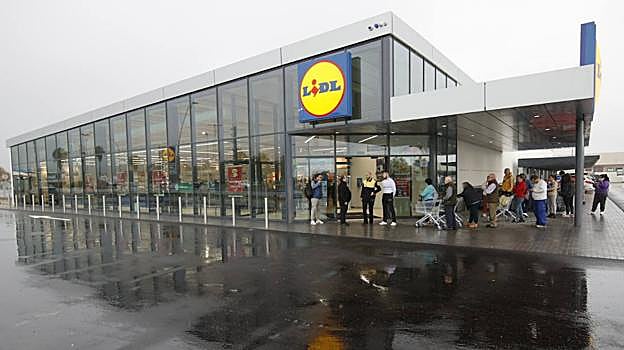 Imagen del supermercado que LIdl abrió en noviembre en el Parque Logístico de la Junta