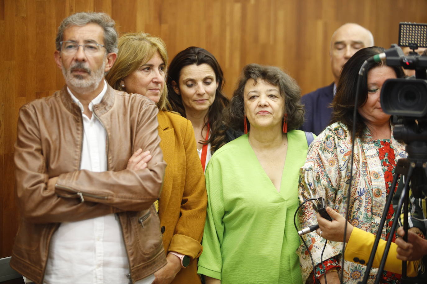 El ambiente en la sede del PSOE de Córdoba, en imágenes