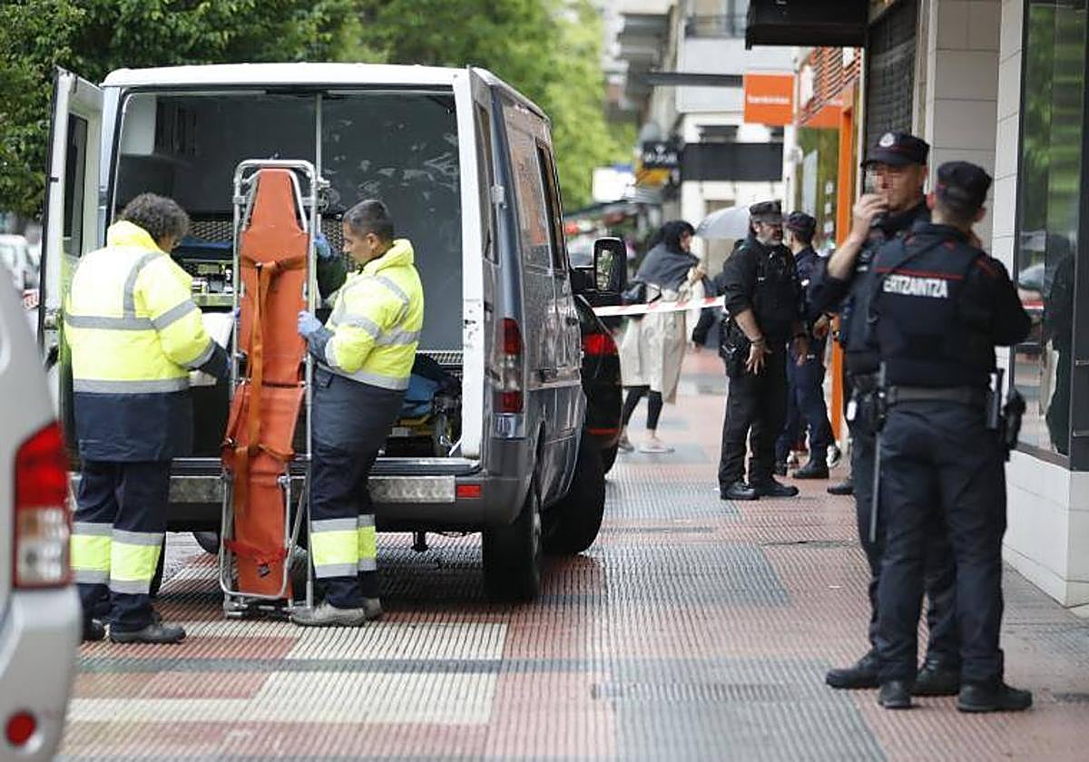 El apartahotel de Vitoria en el se que investiga la muerte de una mujer