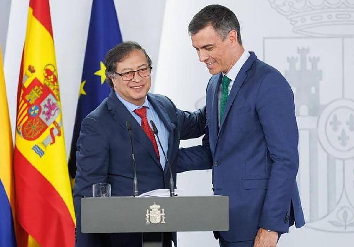 Gustavo Petro visitó este mes España