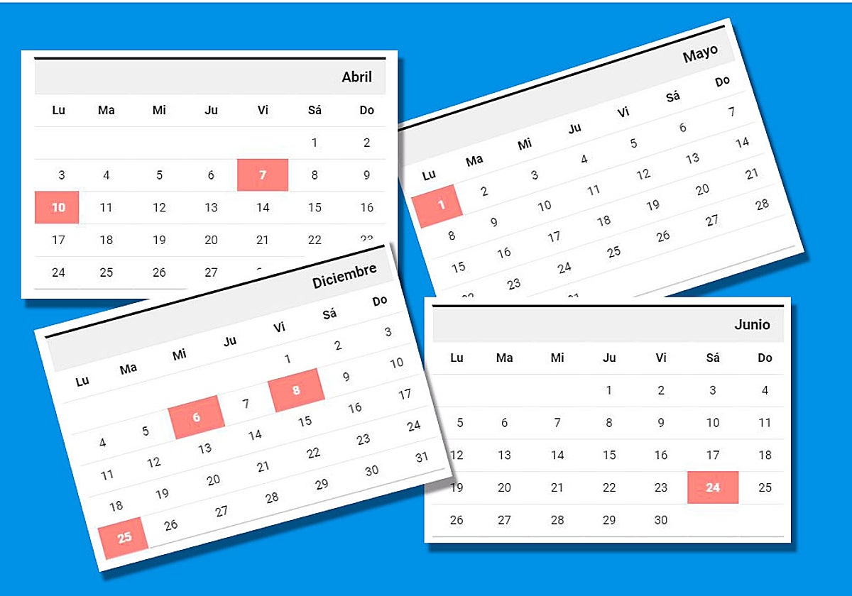 Calendario laboral 2023 en Valencia: novedades con un festivo del mes de junio