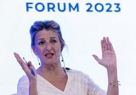 Yolanda Díaz registra un partido llamado «Movimiento Sumar» para «facilitar» la unión de la izquierda