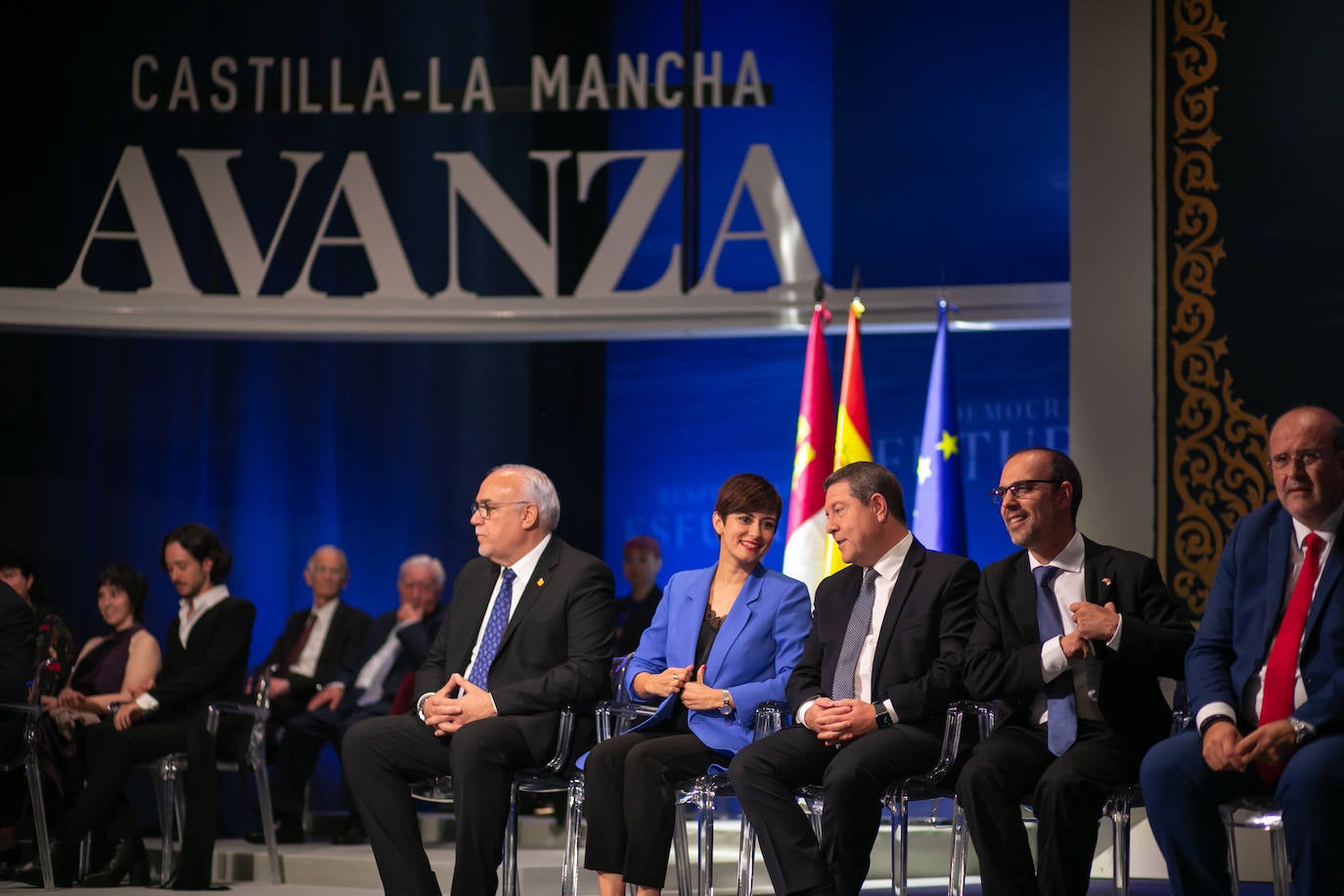 Todas las imágenes de los galardonados en el acto institucional del Día de Castilla-La Mancha en Manzanares