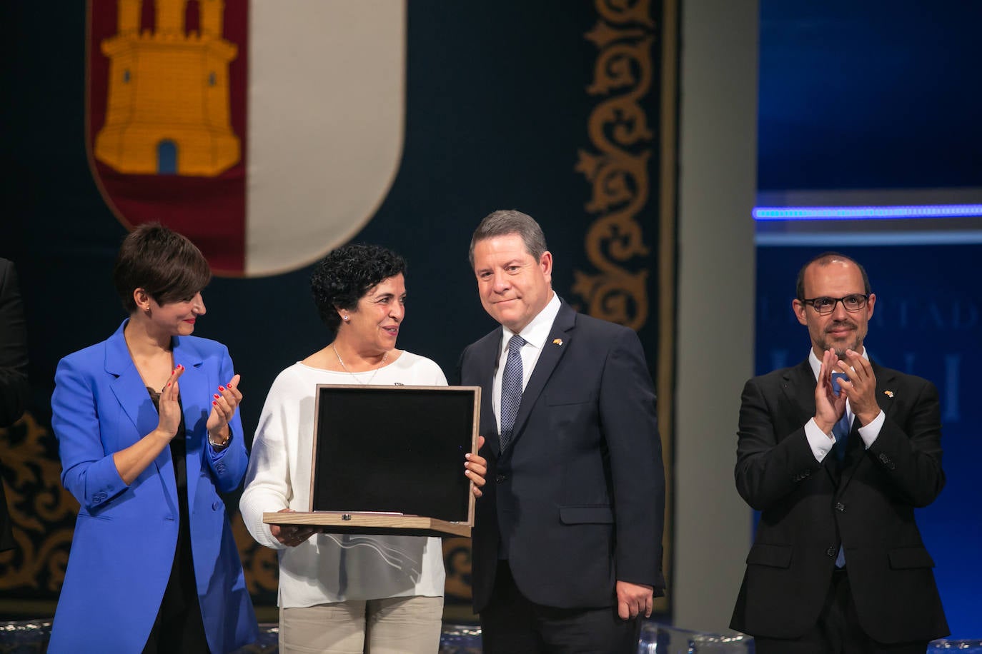 Todas las imágenes de los galardonados en el acto institucional del Día de Castilla-La Mancha en Manzanares