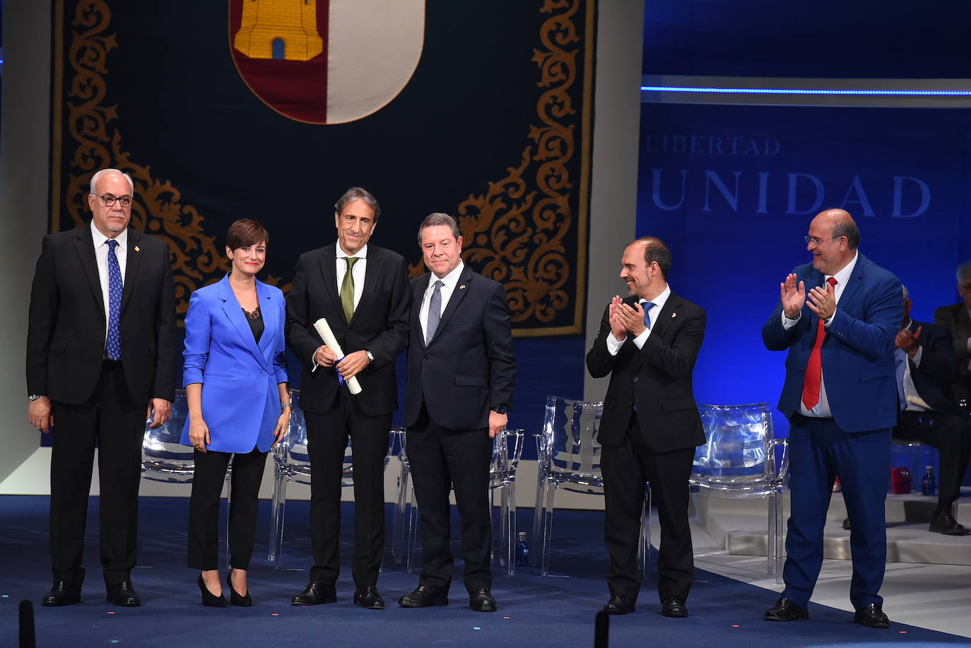 Todas las imágenes de los galardonados en el acto institucional del Día de Castilla-La Mancha en Manzanares