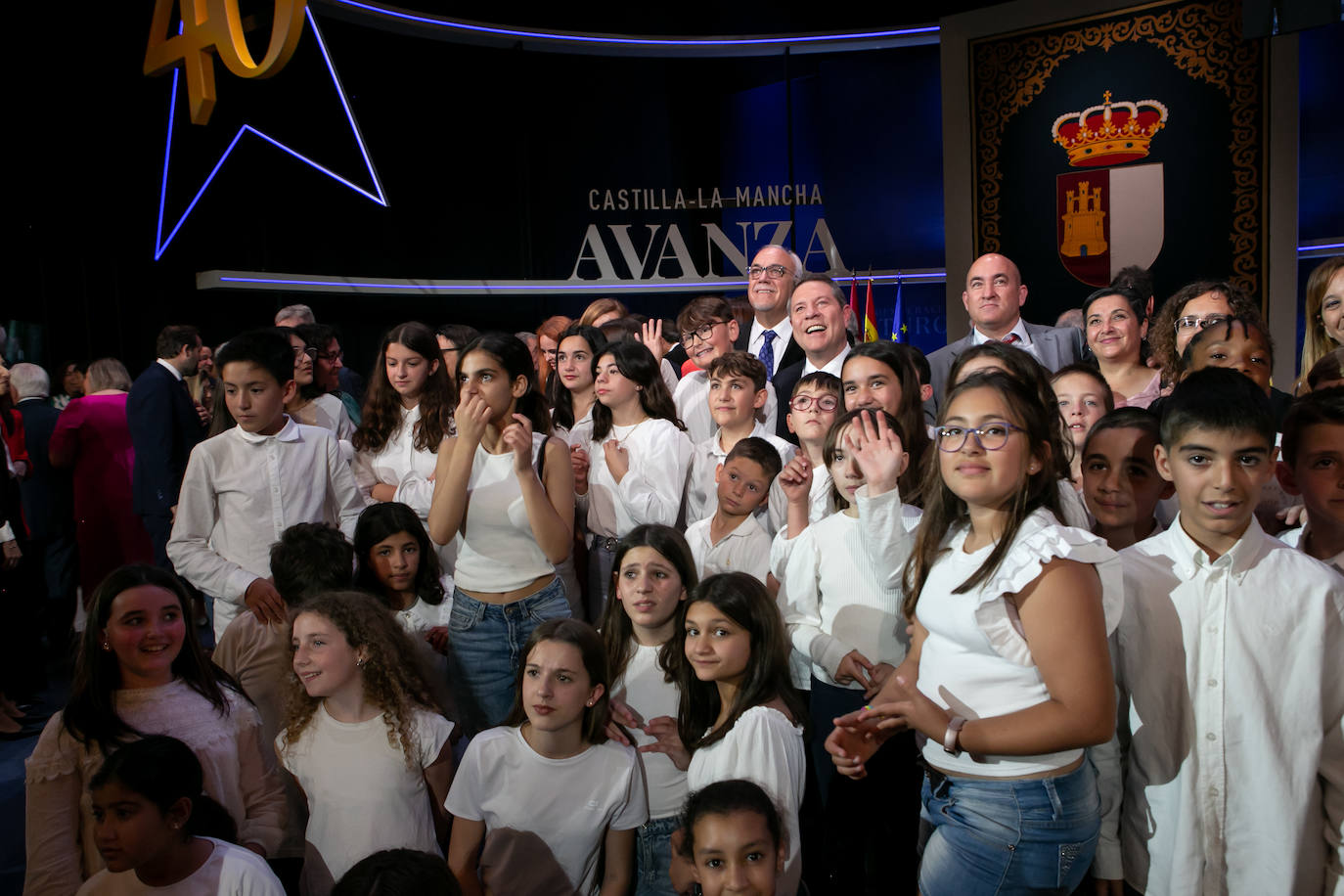 Todas las imágenes de los galardonados en el acto institucional del Día de Castilla-La Mancha en Manzanares