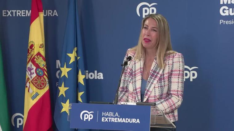 Guardiola (PP) insiste en gobernar Extremadura sin Vox