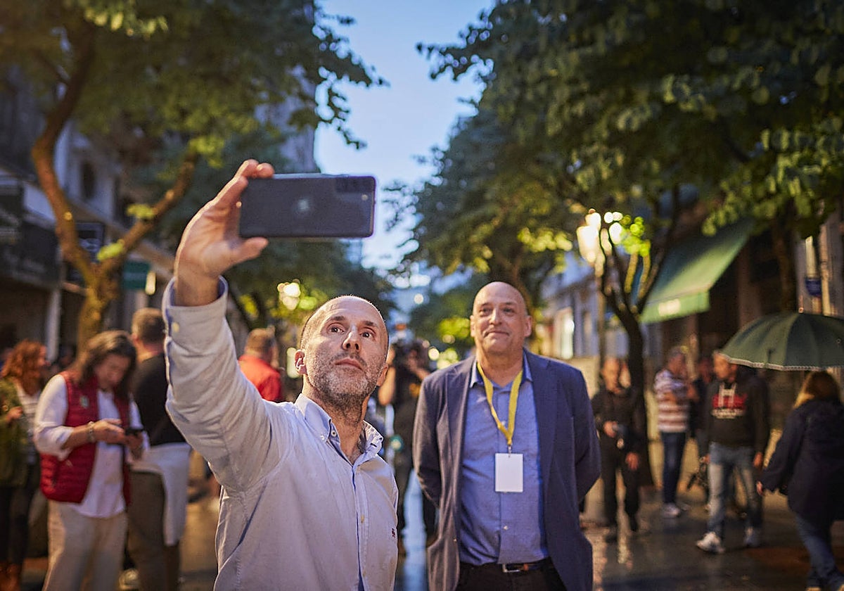 Jácome, tras su victoria electoral el pasado domingo