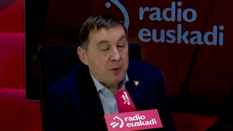 Otegi critica que PNV y PSE "traben una santa alianza" contra Bildu con "el PP de Ayuso"