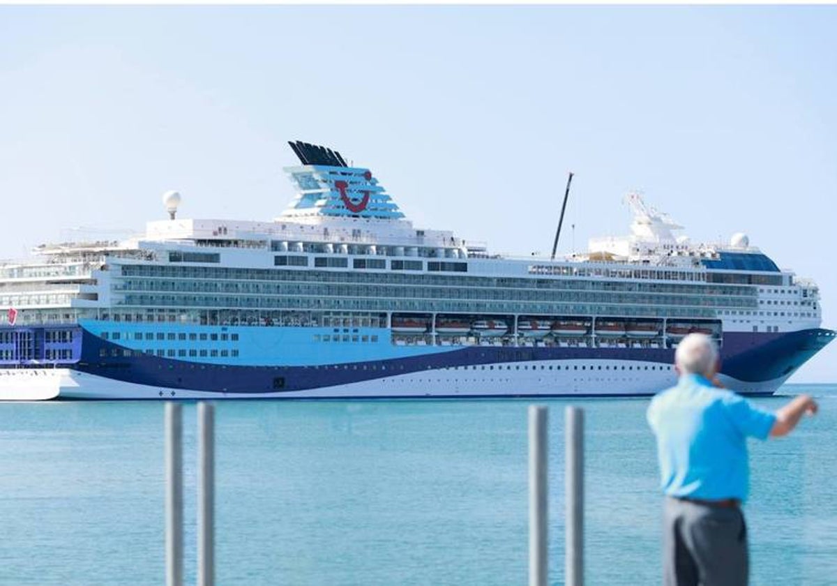 El Marella Voyager, en el Puerto de Málaga