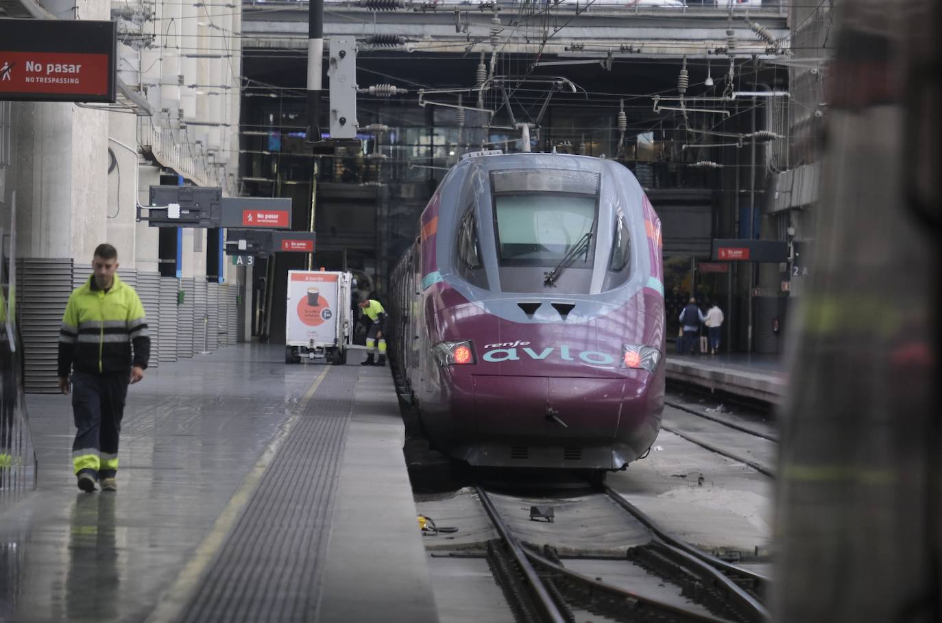 El viaje inaugural de Avlo desde Córdoba, en imágenes