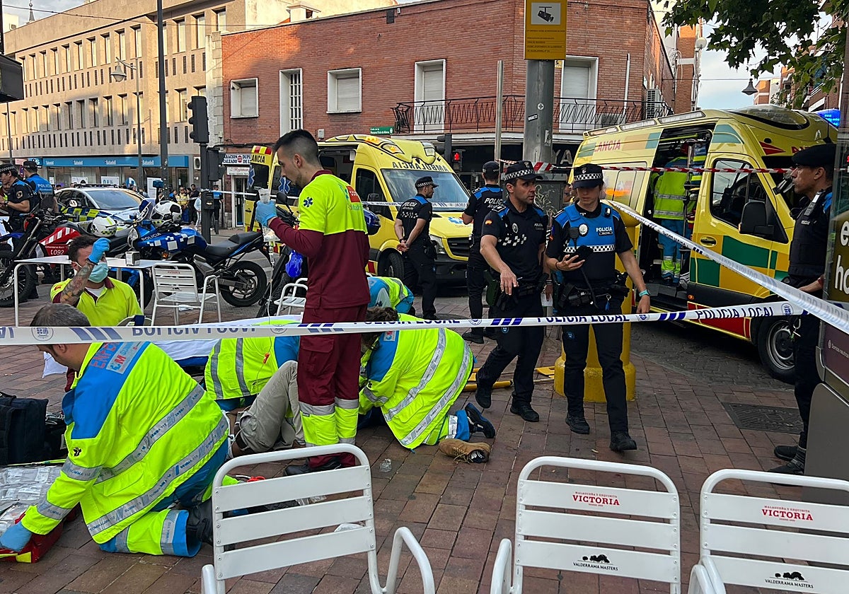 Cuatro heridos de gravedad, incluido el conductor en estado crítico, en un atropello con un quad en Alcobendas