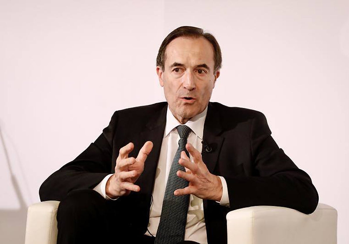 Manuel Menéndez, en unas jornadas financieras organizadas por ABC