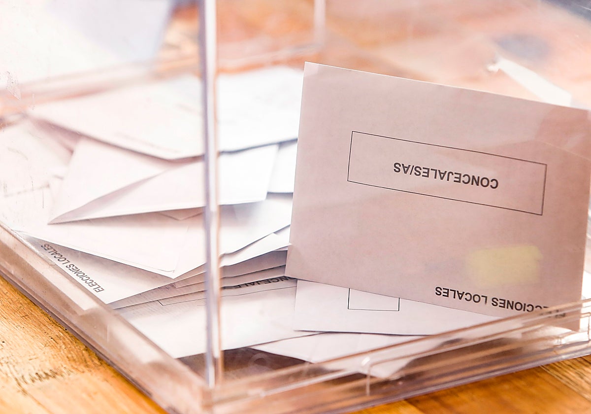 Jornada electoral el pasado 28M en León