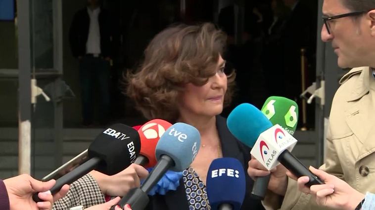 Calvo evita opinar sobre SUMAR y la reagrupación de la izquierda: "Es asunto suyo"
