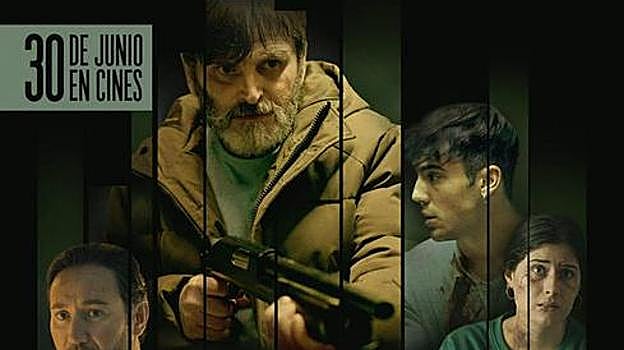 Fernando Tejero, en uno de los carteles promocionales de 'Ultimas voluntades'