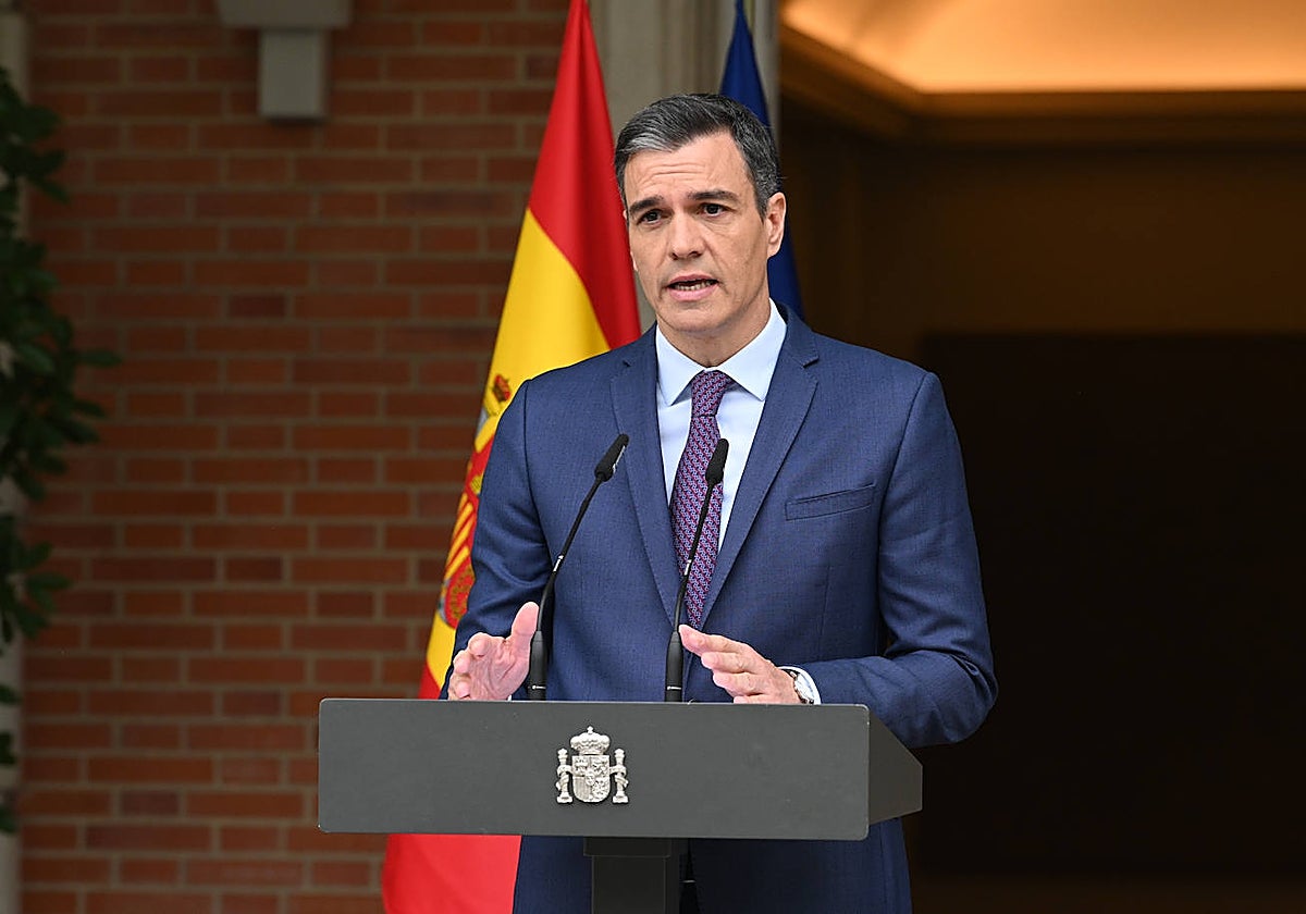 Pedro Sánchez anuncia el adelanto de las elecciones generales al 23 de julio