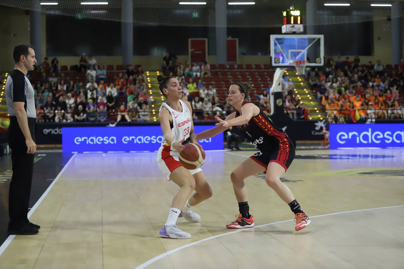 El España - Bélgica disputado este domingo en Córdoba, en imágenes
