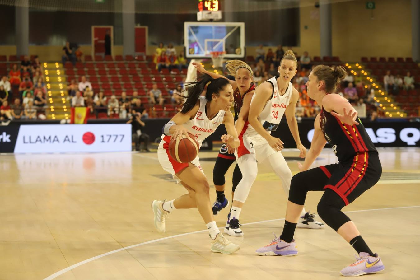 El España - Bélgica disputado este domingo en Córdoba, en imágenes
