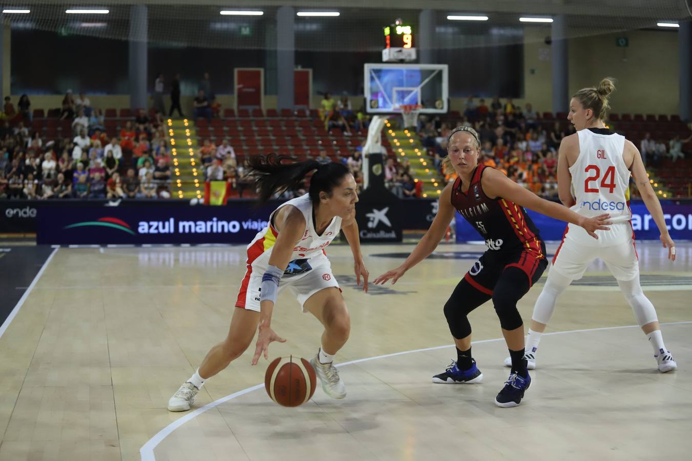 El España - Bélgica disputado este domingo en Córdoba, en imágenes